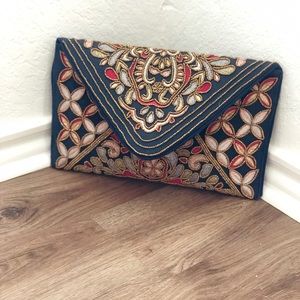 Francesca’s Beaded Clutch